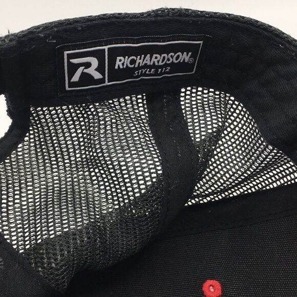 Richardson NC State Map Trucker Style Mesh SnapBack Hat  Baseball Cap - Picture 12 of 14